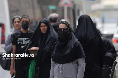 تصاویری از آلوده‌ترین صبح مشهد در قرن جدید (۱۵ مرداد ۱۴۰۲)