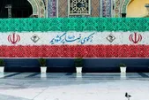 نصب دیوارنگاره «ز کوی رضا پر گشودیم» در حرم مطهر امام‌رضا(ع)