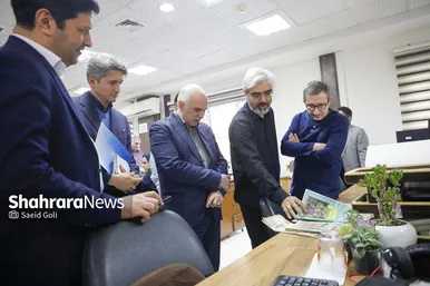 گزارش تصویری | بازدید مدیرکل امور شعب بانک ملی خراسان رضوی از مؤسسه فرهنگی شهرآرا (۲۶ آبان ۱۴۰۳)