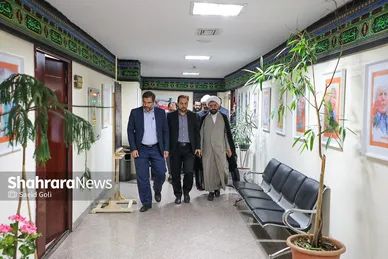 بازدید اعضای شورای اسلامی شهر مشهد از روزنامه شهرآرا