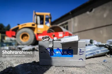 گزارش تصویری | مراسم امحای بیش از ۳ هزار ماینر غیرمجاز در مشهد