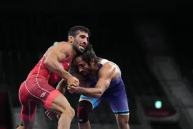شکست سنگین مرتضی قیاسی در وزن ۶۷ کیلوگرم کشتی آزاد المپیک