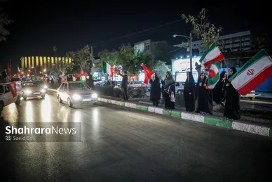 گزارش تصویری | برگزاری رزمایش مردمی تونل پرچم و زنجیره انسانی ۶ کیلومتری در مشهد