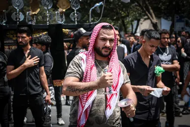 عزاداری روز تاسوعا در مشهد مقدس