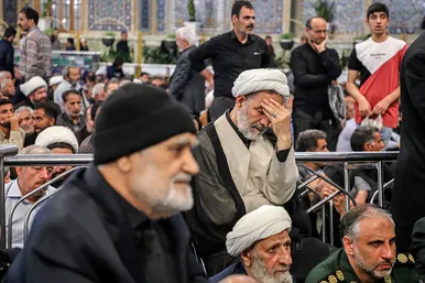 مراسم بزرگداشت شهدای خدمت در حرم مطهر رضوی