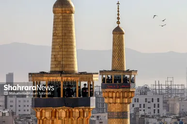 آیین سنتی «صلا» در حرم مطهر رضوی