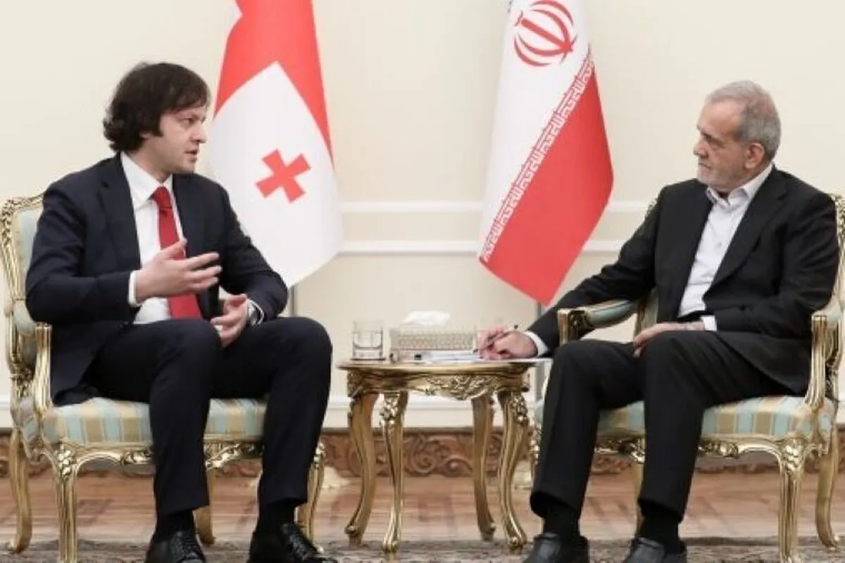 پزشکیان در دیدار نخست وزیر گرجستان: سیاست خارجی اصلی دولت، تقویت ارتباط با همسایگان است