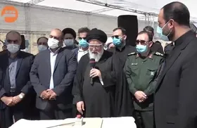 ویدئو | آیین افتتاح طرح&zwnj;های عمرانی شهرک شهید باهنر مشهد