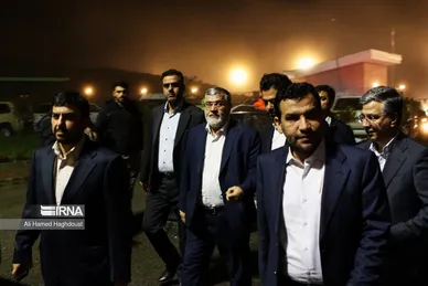 عکس‌هایی از جستجو در نزدیکی منطقه حادثه بالگرد حامل رئیس جمهور