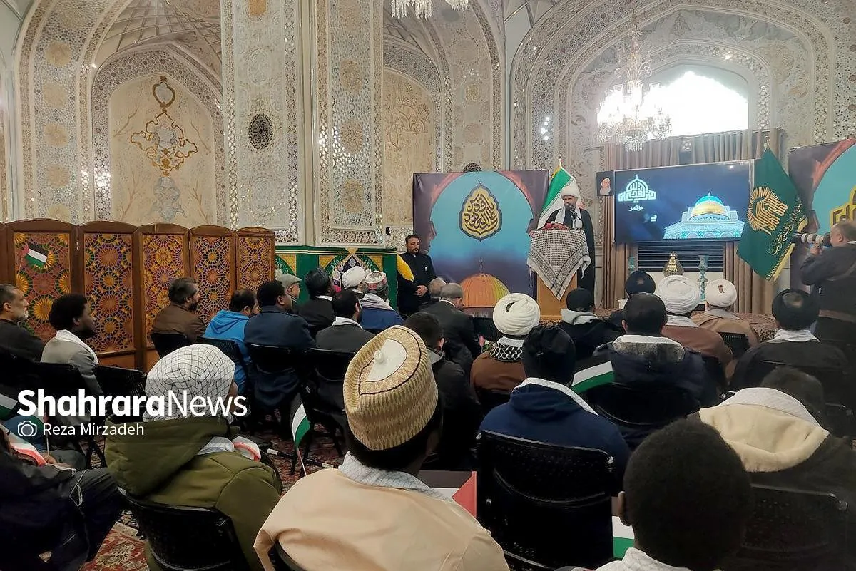 در آستانه روز جهانی قدس، همایش «حی علی القدس» در مشهد برگزار شد