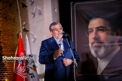گزارش تصویری | آیین رونمایی از یادمان شهدای گمنام بوستان ملت