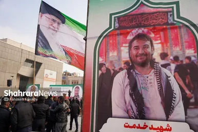 گزارش تصویری | مراسم تشییع پیکر شهید «عیسی علیپور» از شهدای خدمت شهرداری مشهد ۲