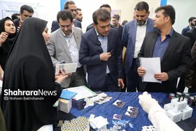 گزارش تصویری | بازدید معاون علمی و فناوری رئیس&zwnj;جمهور از دانشگاه فردوسی مشهد
