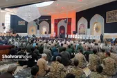 مشهدالرضا(ع)، سیاه‌پوش شهدای اقتدار | آیین بزرگداشت اربعین ۲۹ شهید اقتدار خراسان رضوی برگزار شد + فیلم