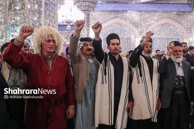 گزارش تصویری | تشرف عشایر زیارت‌اولی سراسر کشور به حرم مطهر امام‌رضا(ع)