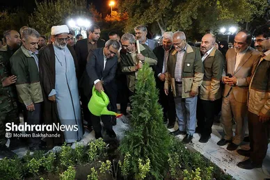 گزارش تصویری | آیین گرامیداشت شهدای هفته دولت با عنوان رویداد روایت‌محور «حیات استان»