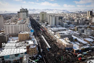 گزارش تصویری | راهپیمایی ۲۲ بهمن ۱۴۰۳ در مشهد - ۲