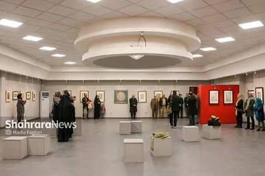 نمایشگاه آثار خوشنویسی «یاس کبود»