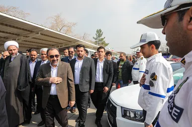مانور استانی ارائه خدمت به زائران