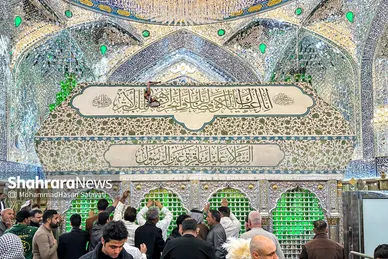 گزارش تصویری | حال‌وهوای حرم مطهر حضرت امیرالمومنین (ع) در آستانه سالروز ولادت ایشان و روز پدر