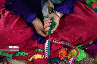 «شیردنگ بافی» در لرستان