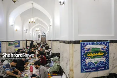 گزارش تصویری | آیین معنوی اعتکاف در حرم امام رضا (ع)
