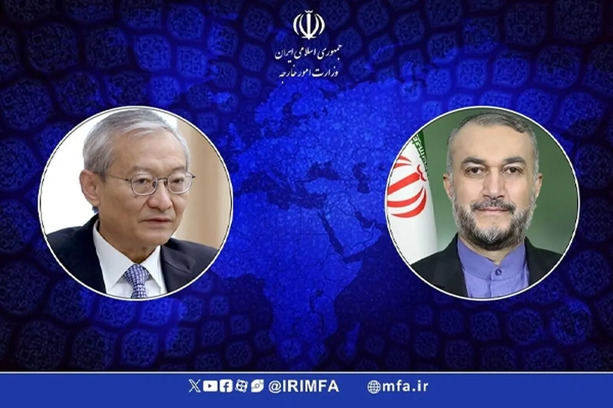 نامه امیرعبداللهیان به دبیرکل شانگهای درباره توقف جنایات جنگی اسرائیل در غزه