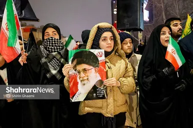 گزارش تصویری | مشهد ایستاده در کنار مدافعان وطن - ۴