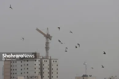 هجوم ریزگرد‌ها از ترکمنستان به مشهد (۲۵ خرداد ۱۴۰۱)