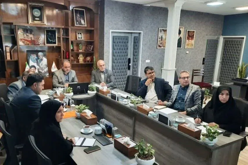 جلسه بازدید و بررسی فرآیندهای پنجره واحد زمین بنیاد مسکن خراسان رضوی