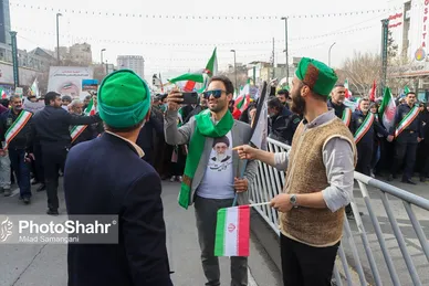 گزارش تصویری (۲) | راهپیمایی روز ۲۲ بهمن در مشهد