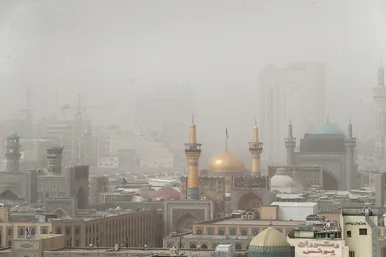 امروز؛ آلوده‌ترین صبح مشهد در قرن جدید