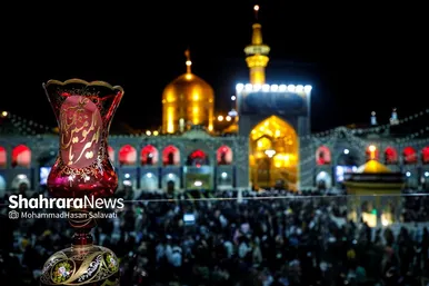 گزارش تصویری | مراسم احیای اولین شب قدر در حرم مطهر امام رضا (ع)
