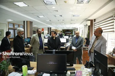 بازدید جمعی از مسئولین شهری و استانی مشهدمقدس از موسسه فرهنگی شهرآرا (۴) (۱۷ مرداد ۱۴۰۳)