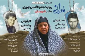 ویدئو | مادرانه، روایتی از دلتنگی مادران شهدا | شهیدان رحمانی