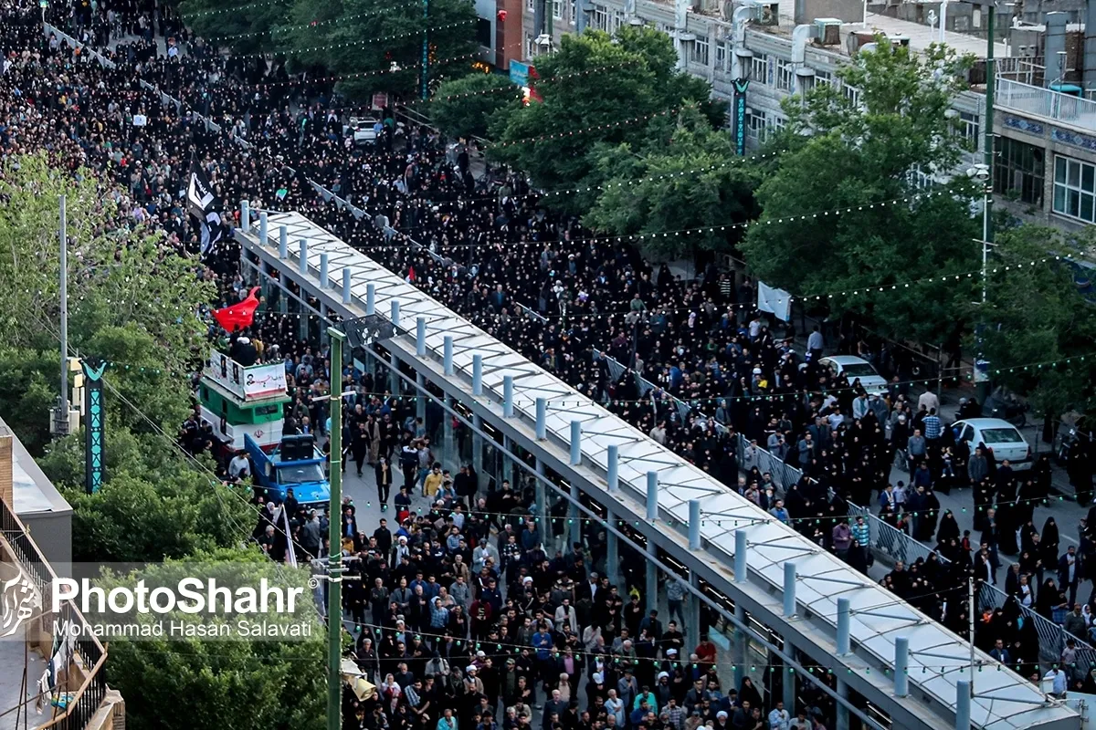 تامین برق پایدار برای آیین تشییع پیکر شهید جمهور در مشهد