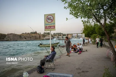 عکس‌هایی از شنا در علی کله دزفول - استان خوزستان