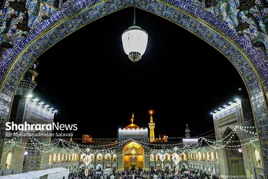 تحویل سال ۱۴۰۲ در حرم مطهر امام رضا (ع)