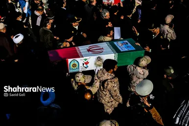 گزارش تصویری | تشییع پیکرهای مطهر ۴ شهید مرزبانی و دفاع مقدس در مشهد (۷ بهمن ۱۴۰۳)