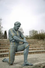 گپ و گفت با محمدحسین ماموریان، درباره ساخت مجسمه «شیرخدا» که در بوستان کوهسنگی جانمایی شده است
