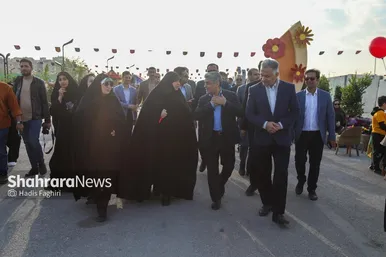 گزارش تصویری | افتتاح مسیر نوبهار در بوستان برکت مشهد