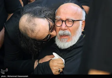 عکس‌هایی از تشییع پیکر رضا داودنژاد