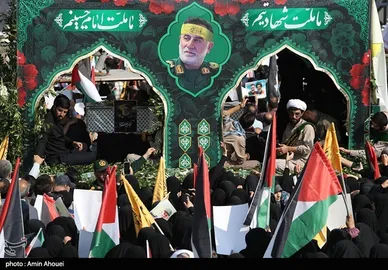 گزارش تصویری | مراسم تشییع پیکر شهید سردار عباس نیلفروشان