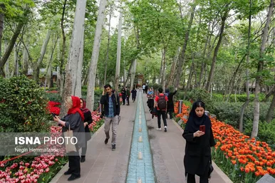 لاله‌های بوستان باغ ایرانی