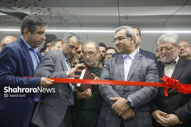 گزارش تصویری | آیین بهره‌برداری از ایستگاه پایانی خط دو مترو (شهید فکوری) مشهد (۱۳ اردیبهشت ۱۴۰۴)