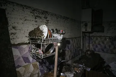 منازل سیل‌زده محله سیدی مشهد
