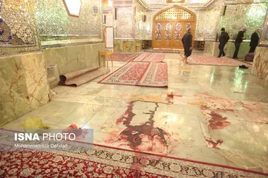 عکس‌هایی از حمله تروریستی به حرم شاهچراغ(ع)