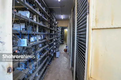 کشف ۵۰۰ دستگاه ماینر قاچاق در شاندیز‎‎