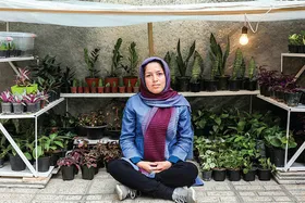 درباره گلخانه داری در گفتگو با فاطمه باهوش | وقتی با یک گل بهار می&zwnj;شود!