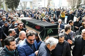مراسم تشییع پیکر زنده&zwnj;یاد شهرام عبدلی در تهران